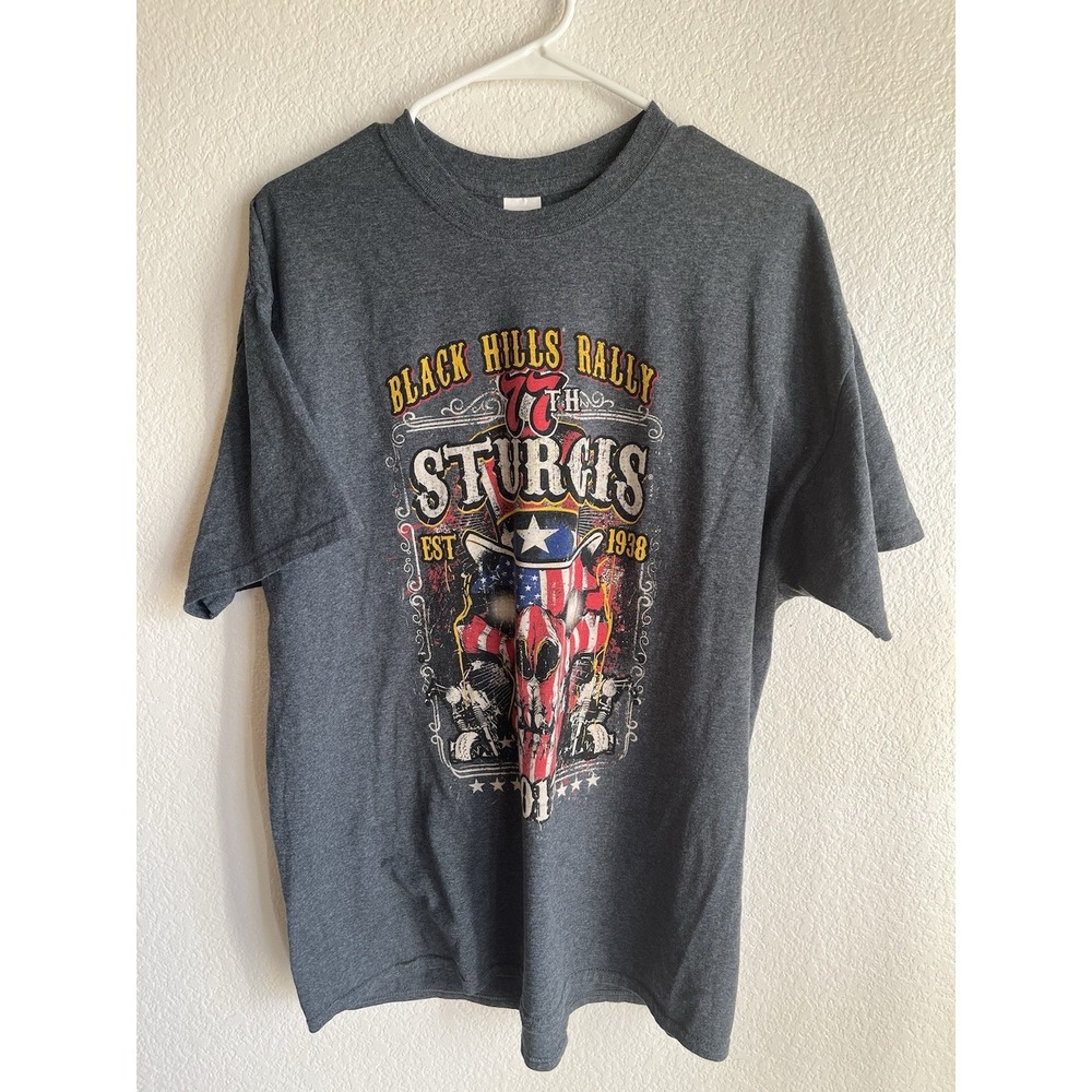 Sturgis Black Hills‎ Rally 2017 Blue T-shirt Xl Bikers Men